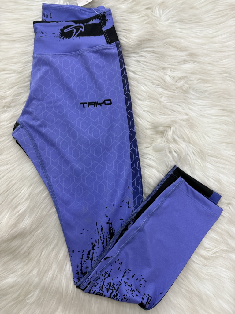 Calza Taiyo violeta talle L
