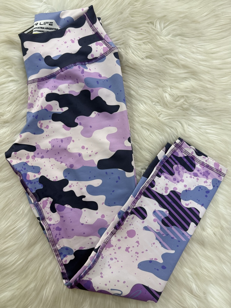 Calza camuflada talle L