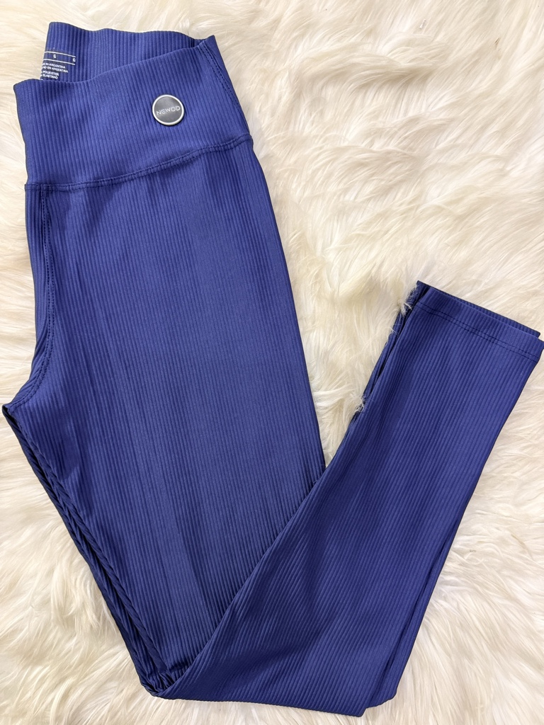 Calza morley azul/violeta talle S, M y L