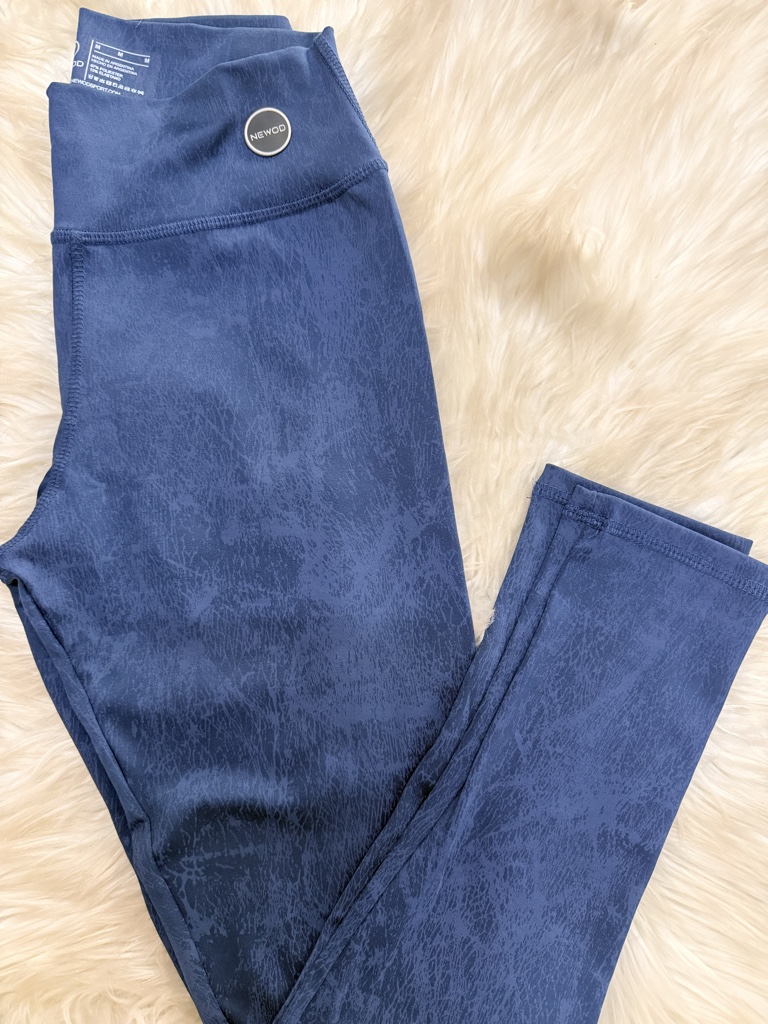 Calza traqueada azul talle M y L