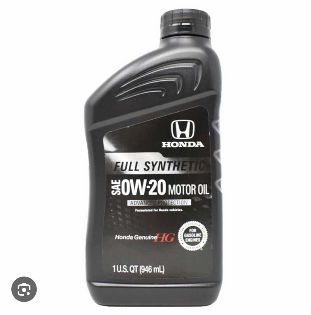 Honda 0w20 full synthetic 1/4