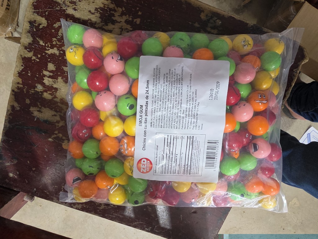 Chicle emoid  BOLSA