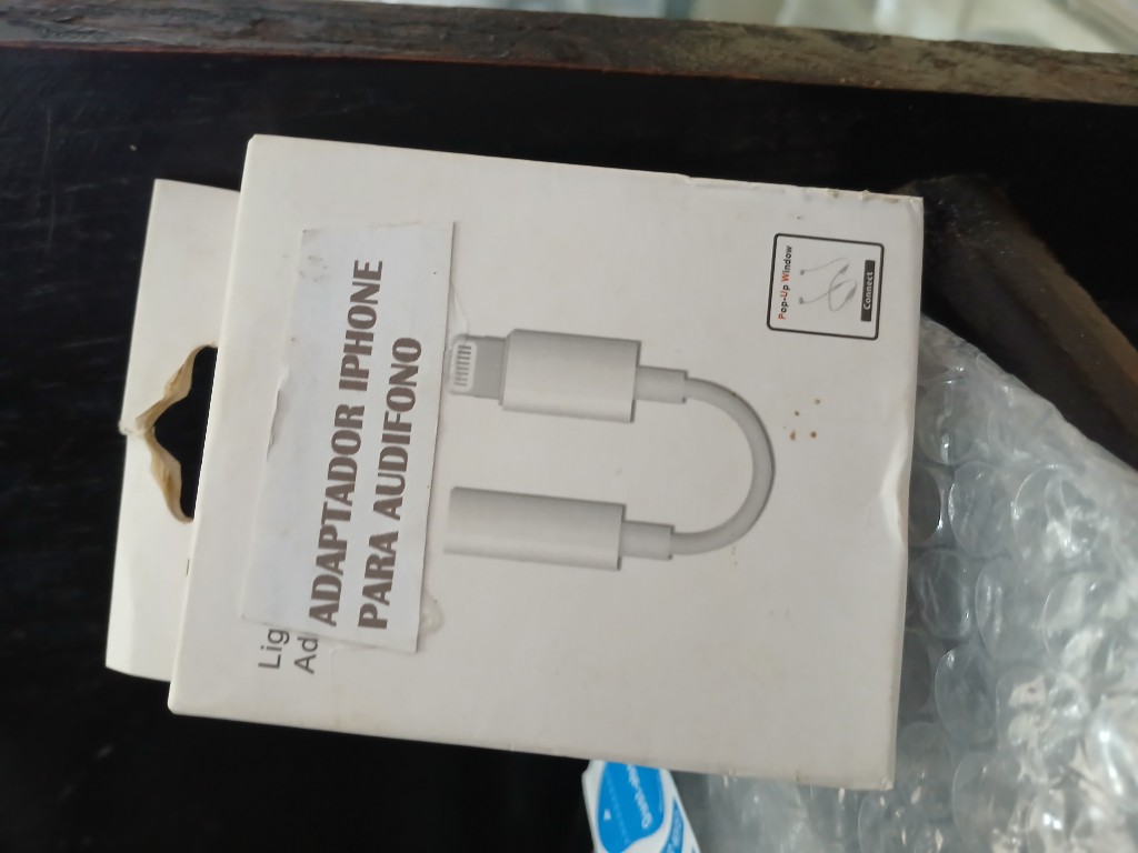 Adaptador iPhone para audifono