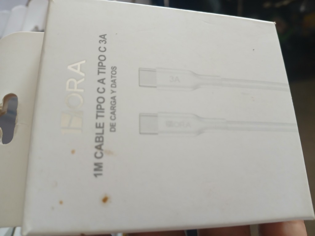 Cable hora   tipo C a C