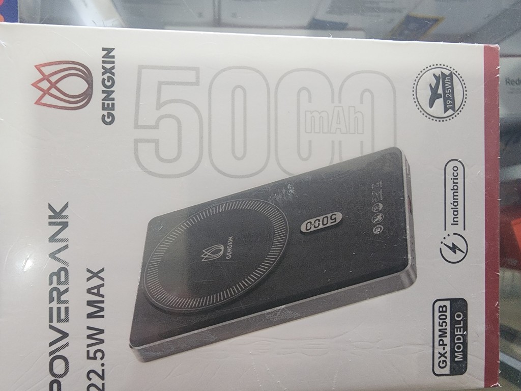 Cargador inalambrico hora de 5000 ham