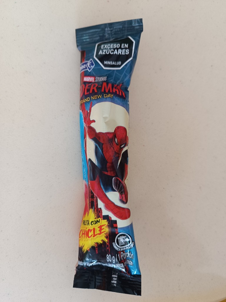 Spider-Man chicle