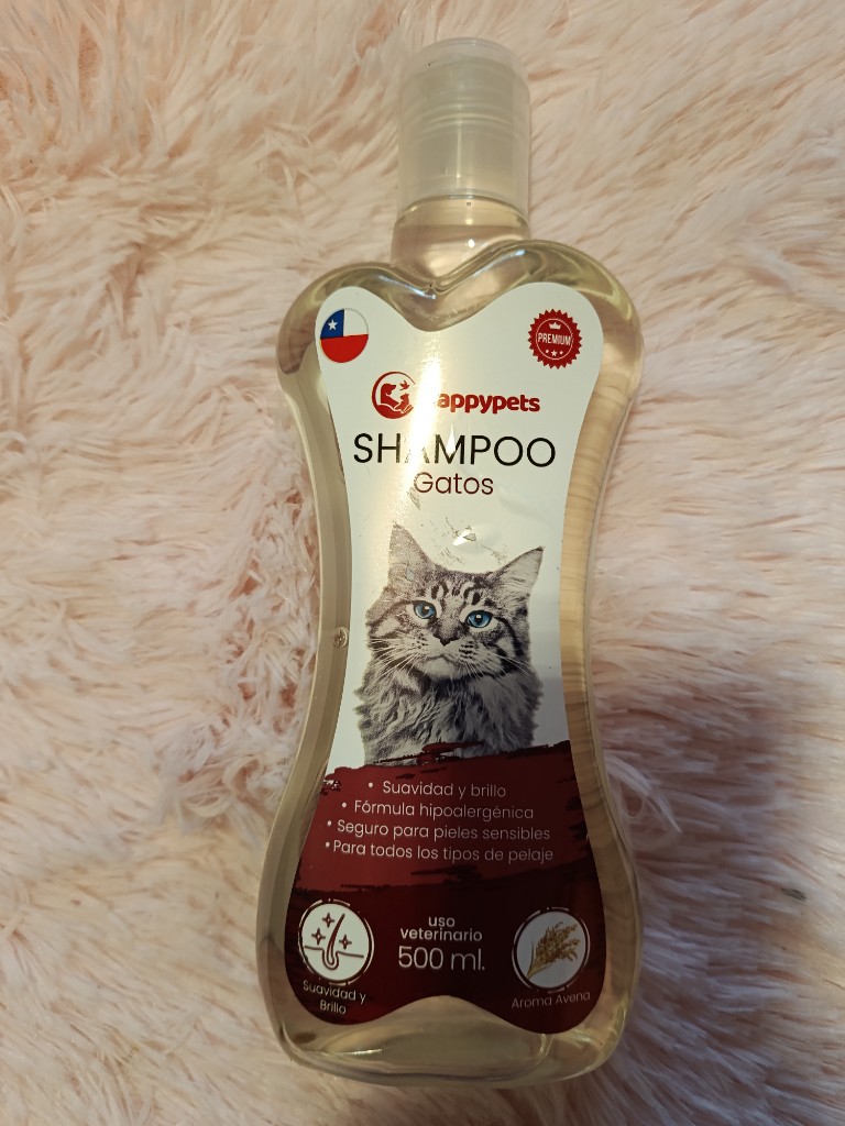 Happypets shampoo gatos 500 ml