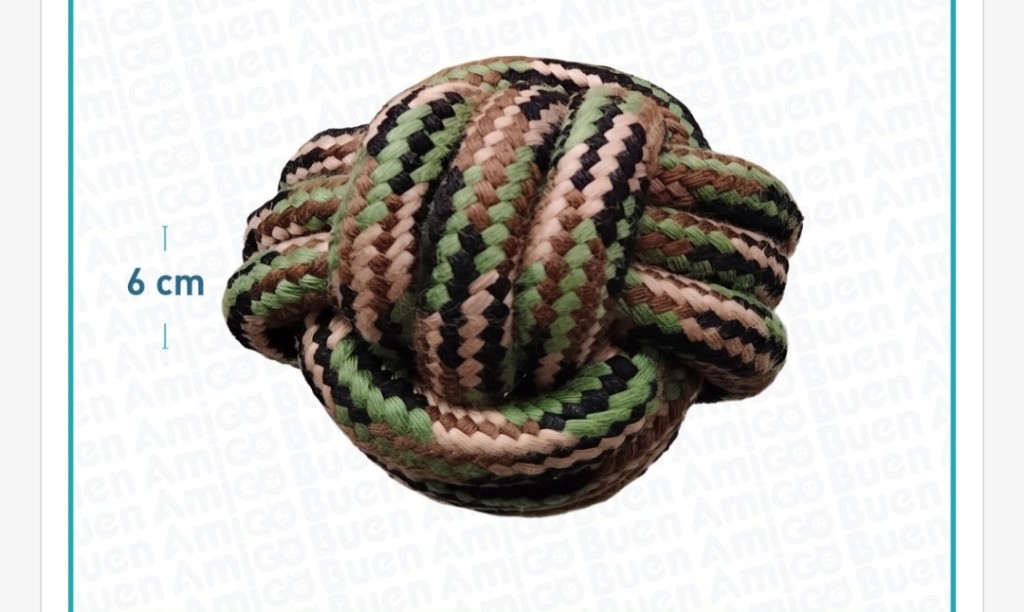 Juguete nudo camuflado 6 cm