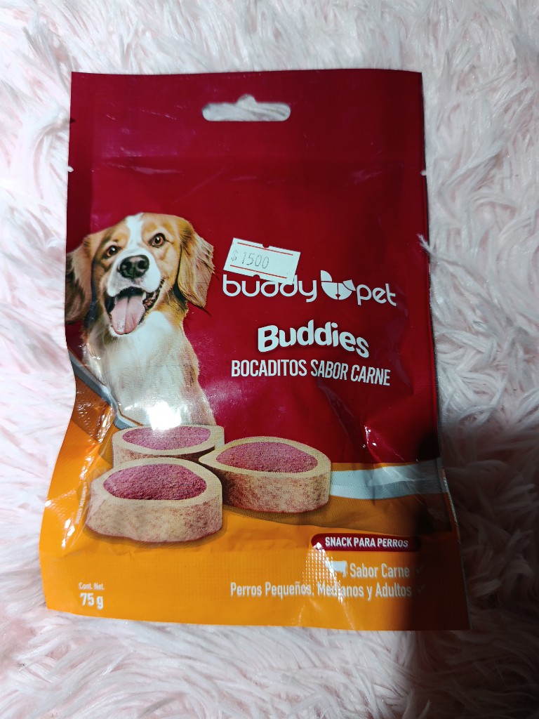 Buddies bocaditos sabor carne 75 g