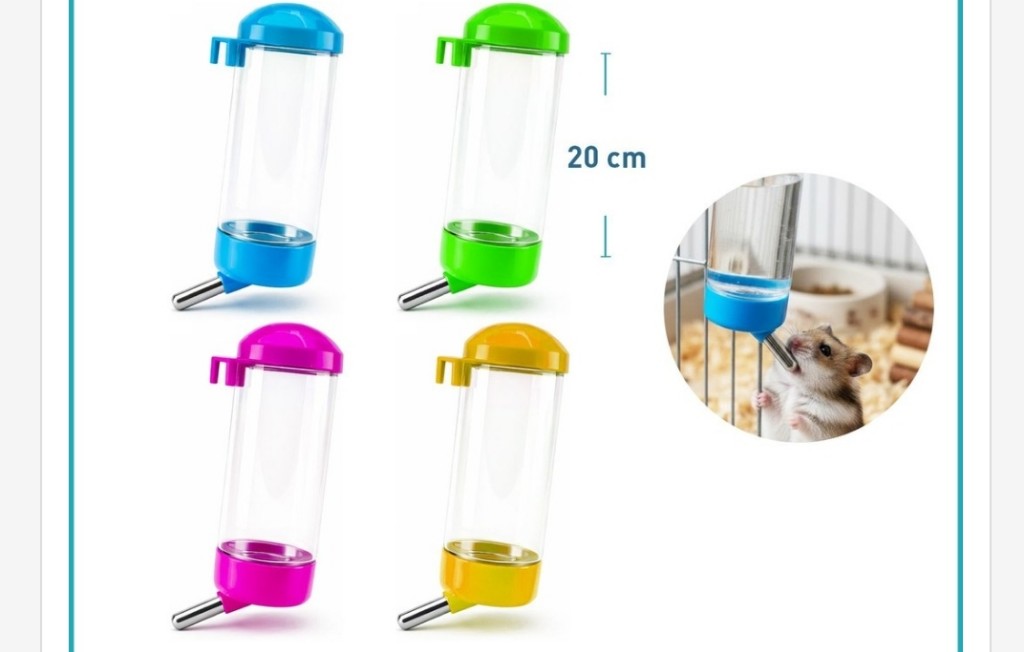 Bebedero roedor 20cm