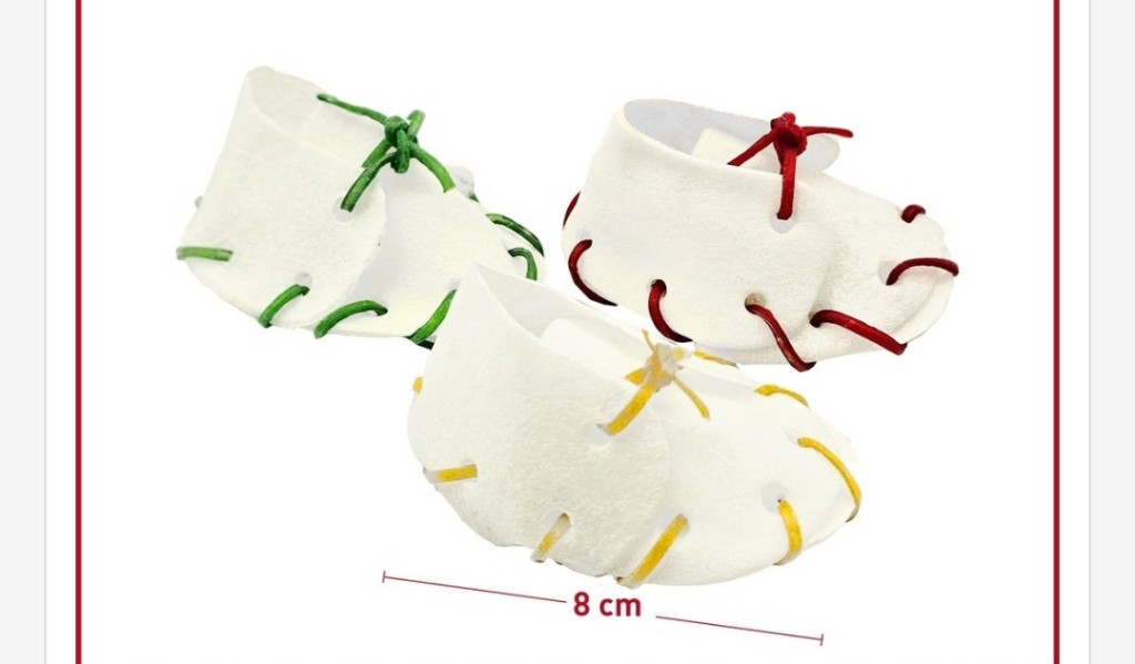 Hueso de cartílago forma de zapato
