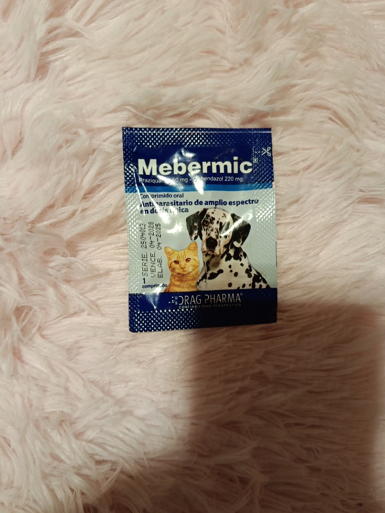 Mebermic antiparasitario perros y gatos