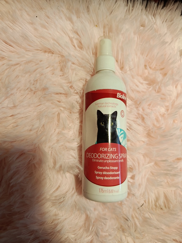 Bioline spray desodorante gatos