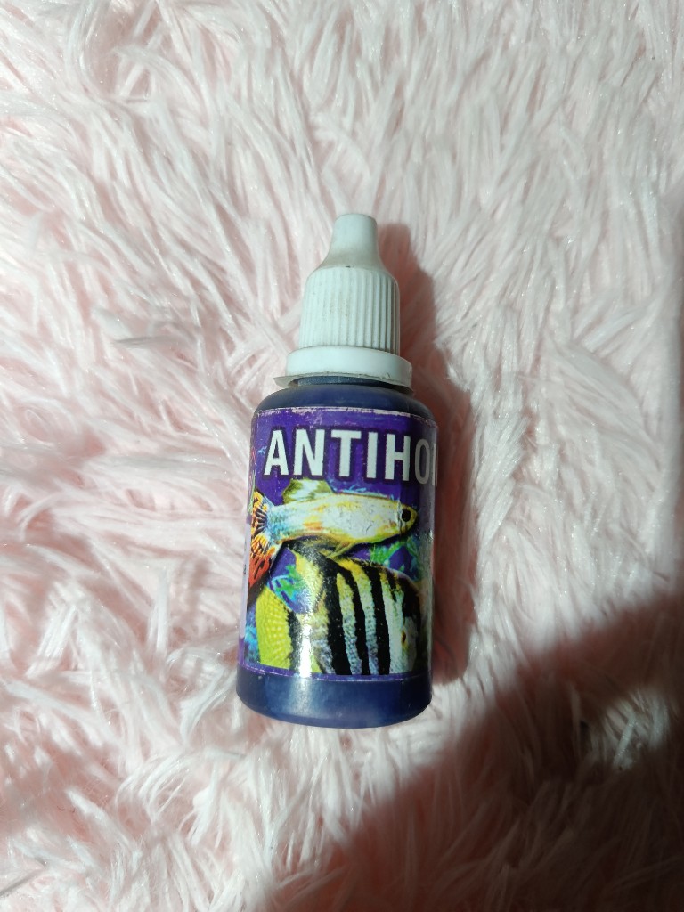 Antihongos azul peces