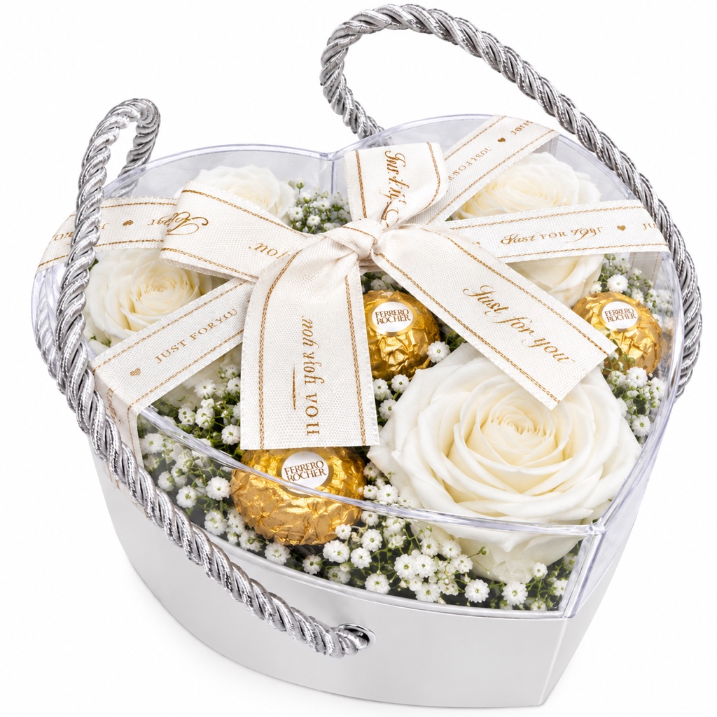 Ferrero Rocher gift box, White Rose