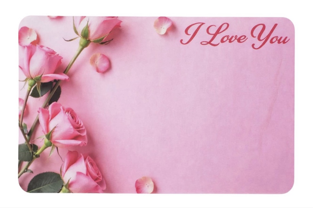 I Love You Card (1 Each)