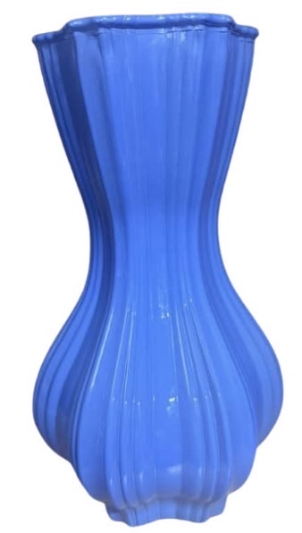 Blue Baby Shower Glass Vase (1 Each)