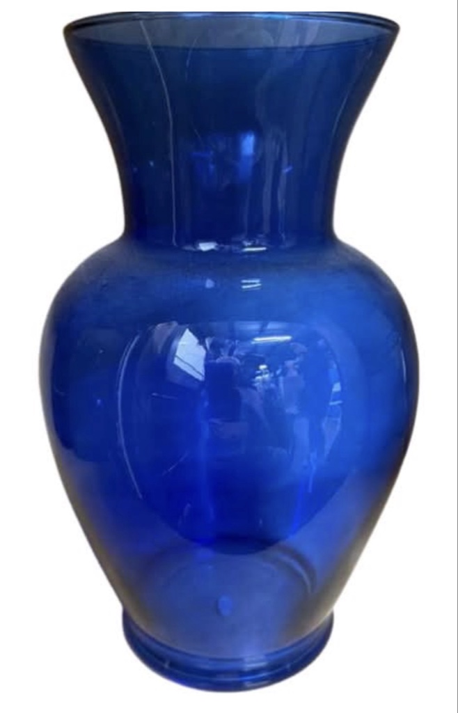 Blue Glass Vase (Large) (1 Each)