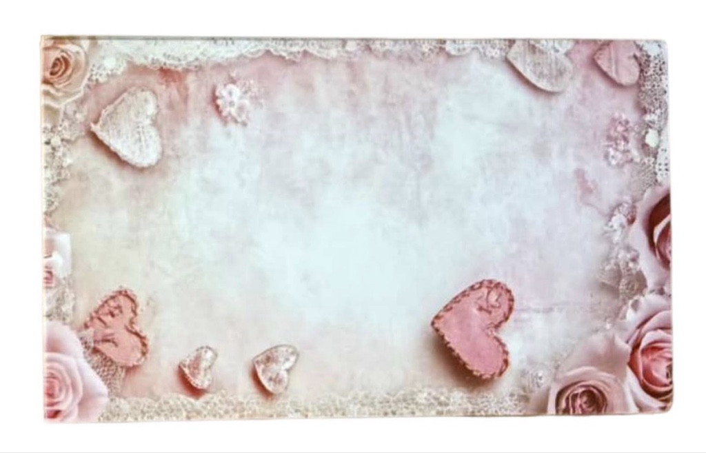 Romantic Heart Message Card (1 Each)