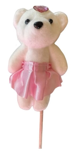 Pink Teddy Bear Pick