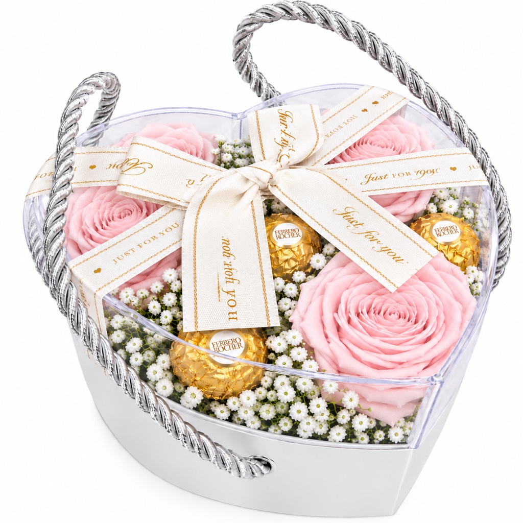 Ferrero Rocher Pink Rose Gift Box