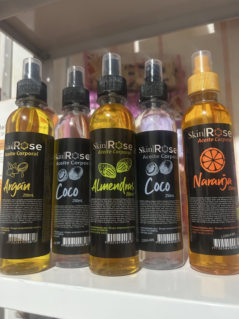 Aceites corporales