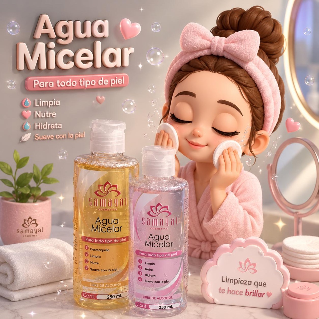 Agua micelar