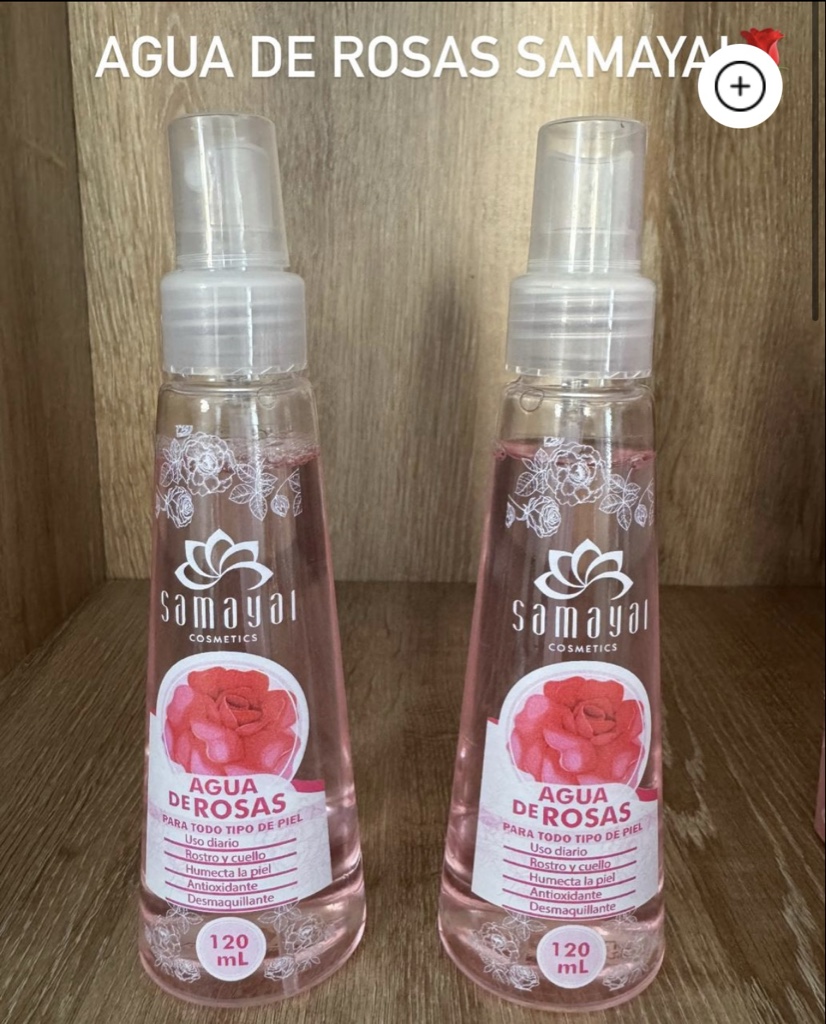 Agua de rosa