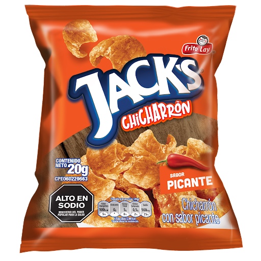 CHICHARRON JACKS 20GR