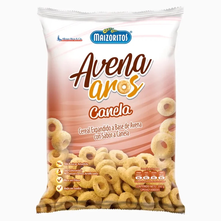CEREAL AROS AVENA CANELA 200GR