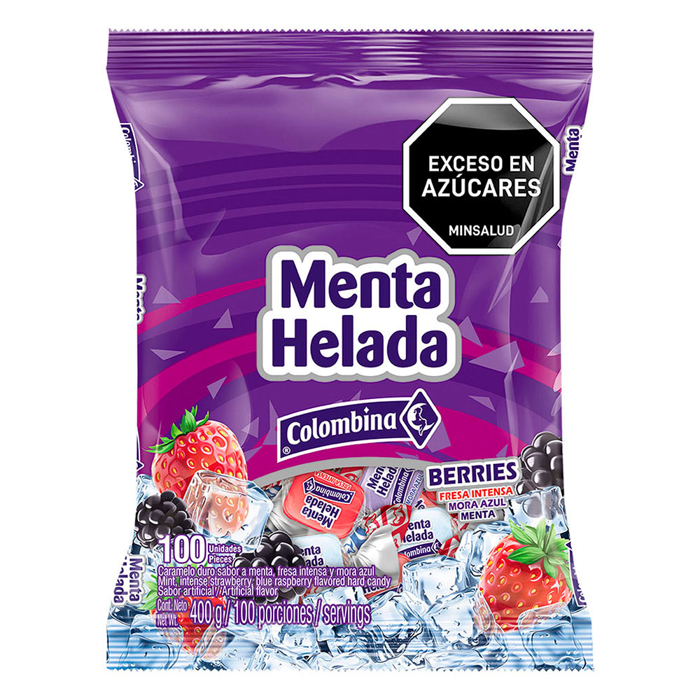 CARAMELOS MENTA HELADA FRUTAL