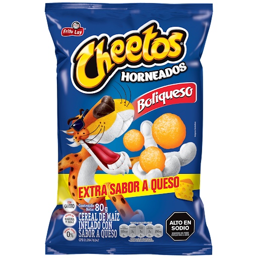 CHEETOS BOLIQUESO 80GR