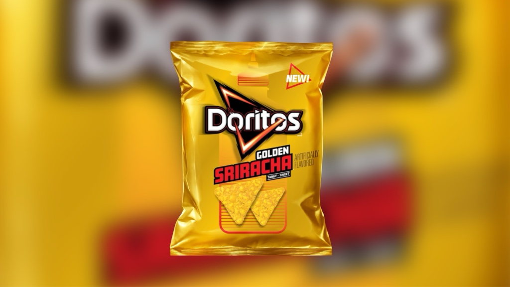 DORITOS GOLDEN SRIRACHA GRANDES