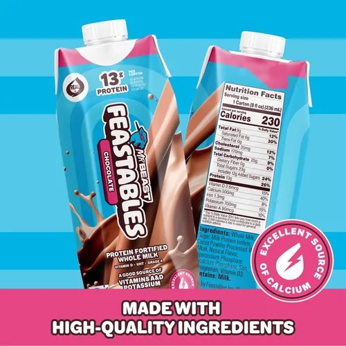 FEASTABLES BEBIDA PROTEICA 236ML