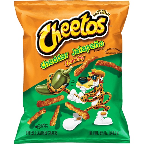 CHEETOS BOLSA JALAPEÑO CRUNCHI 28,3 GR