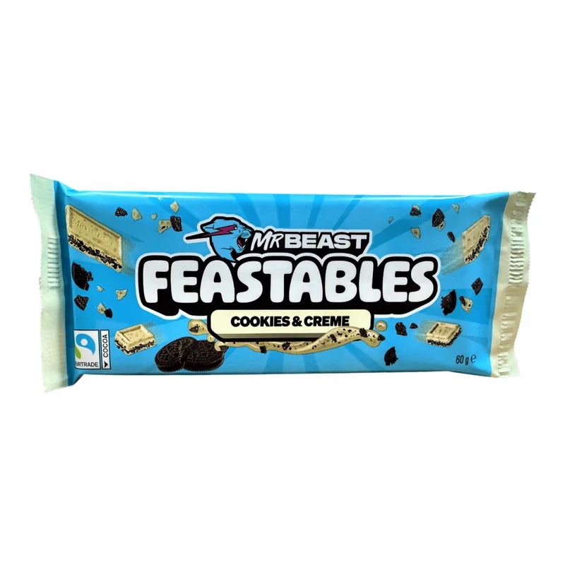 FEASTABLES COOKIES AND CREAM 60GR