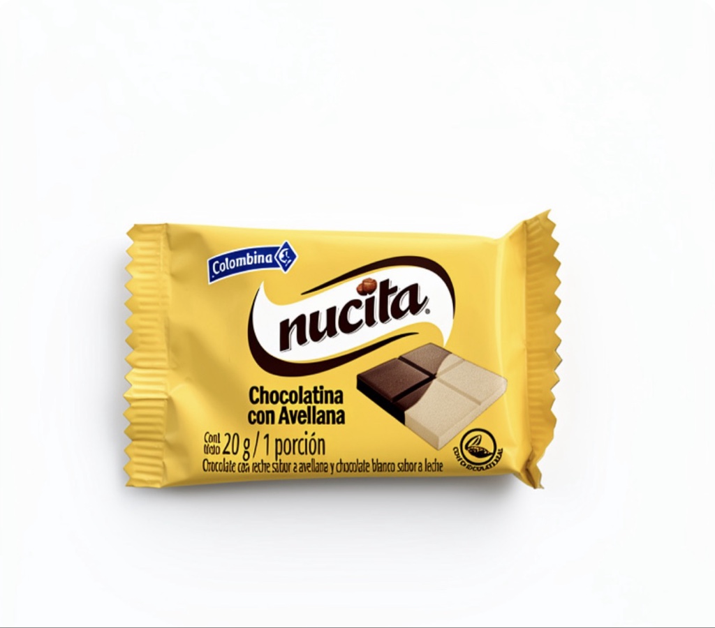 CHOCOLATE NUCITA 20GR