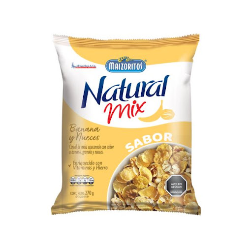 CEREAL NATURAL MIX BANANA 270GR