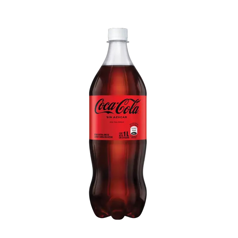 COCA COLA SIN AZÚCAR 1 L