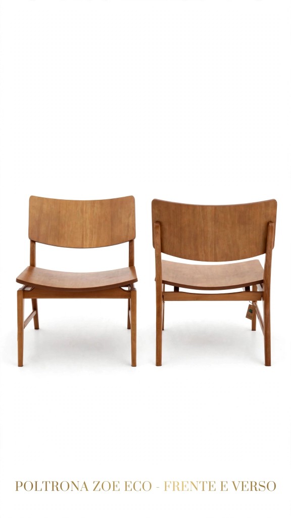 Poltrona Zoe eco laminada