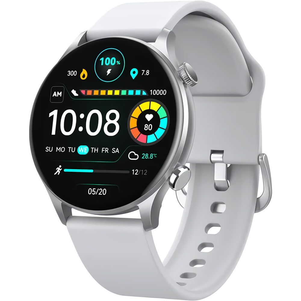 Reloj Smartwatch Haylou Solar Plus LS16 - Plata