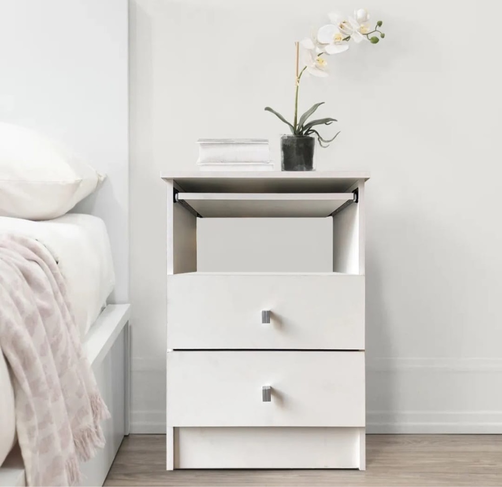 MUEBLE 2002 MESA DE LUZ CON DESAYUNADOR