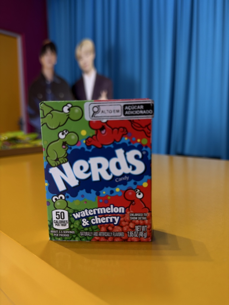 Bala Nerds cereja e melancia