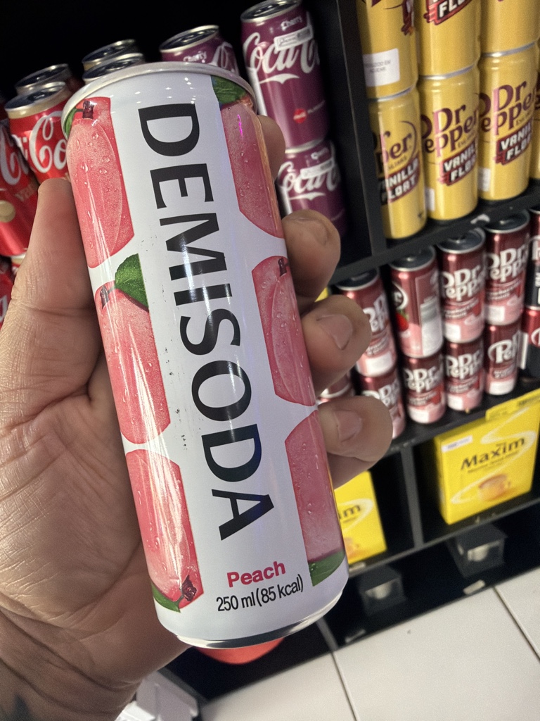 Demisoda pessego 250ml