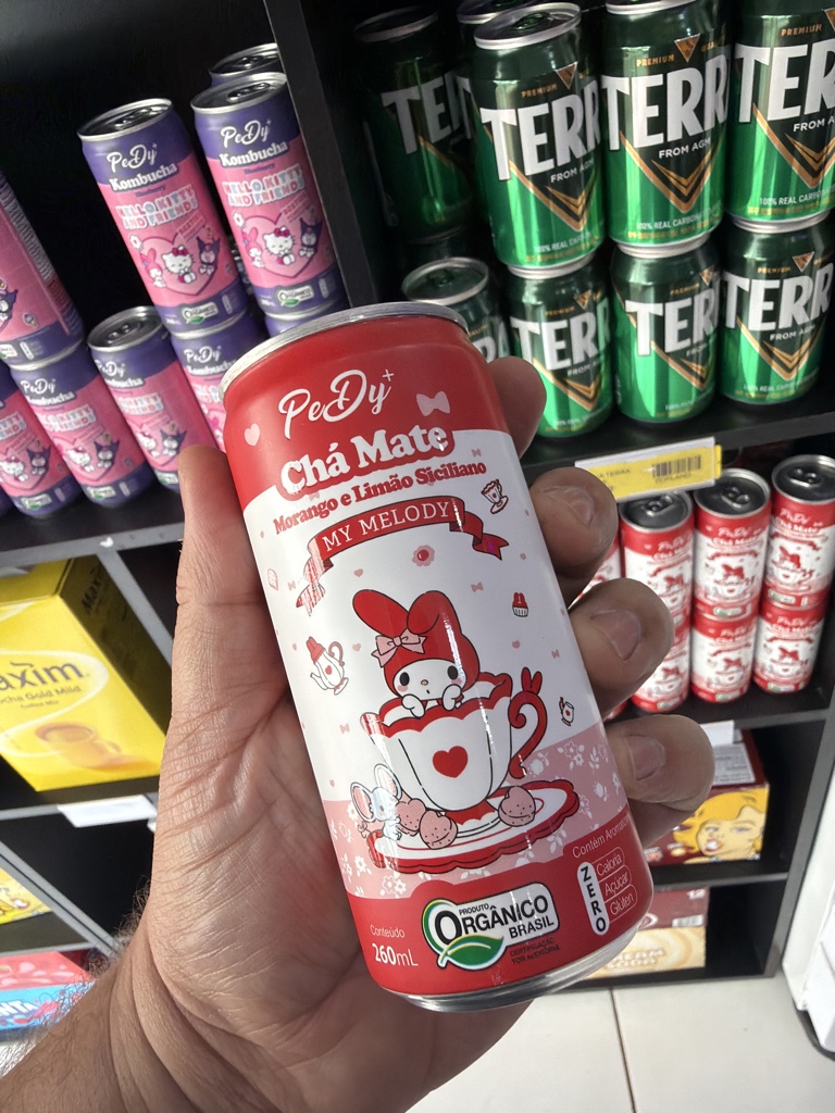 Chá Mate Morango e Limão Siciliano 260ml