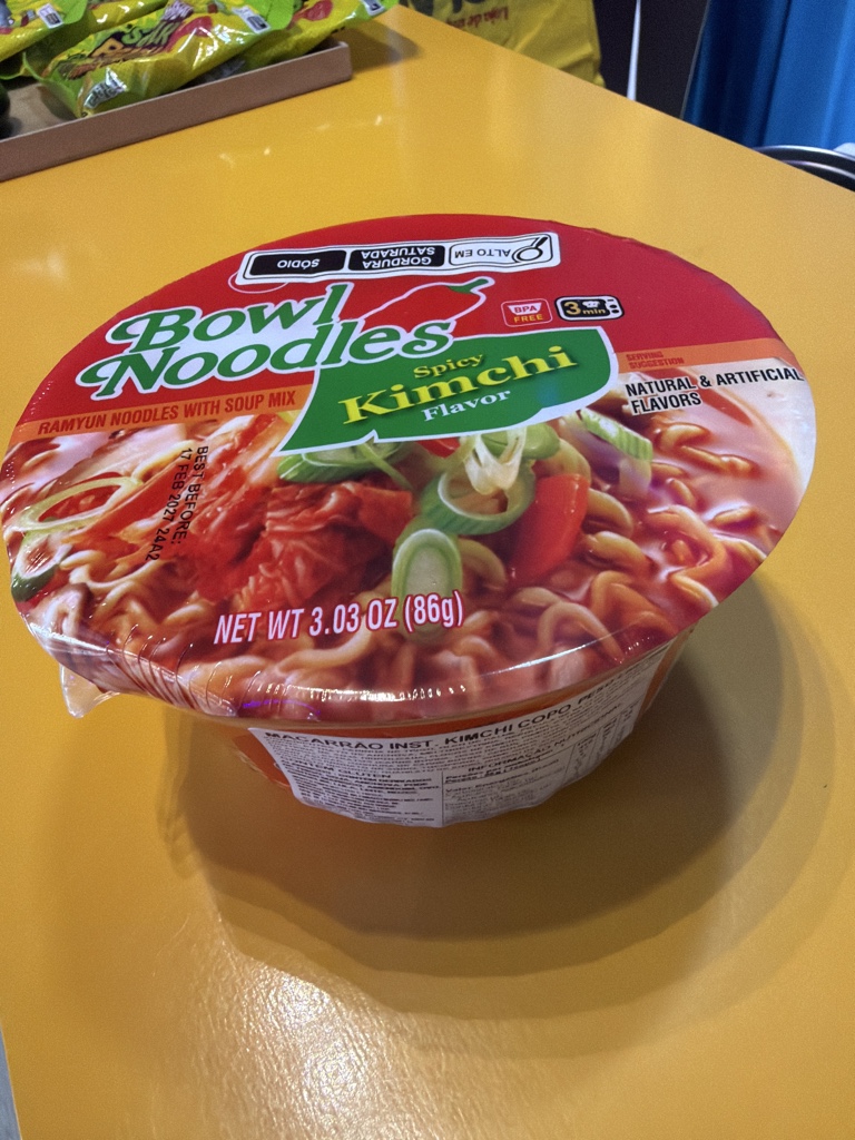 Bowl Noodles Kimchi picante