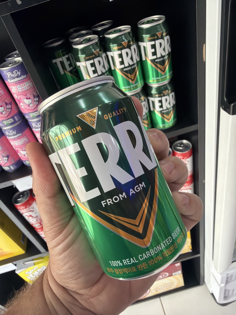 TERRA cerveja COREANA