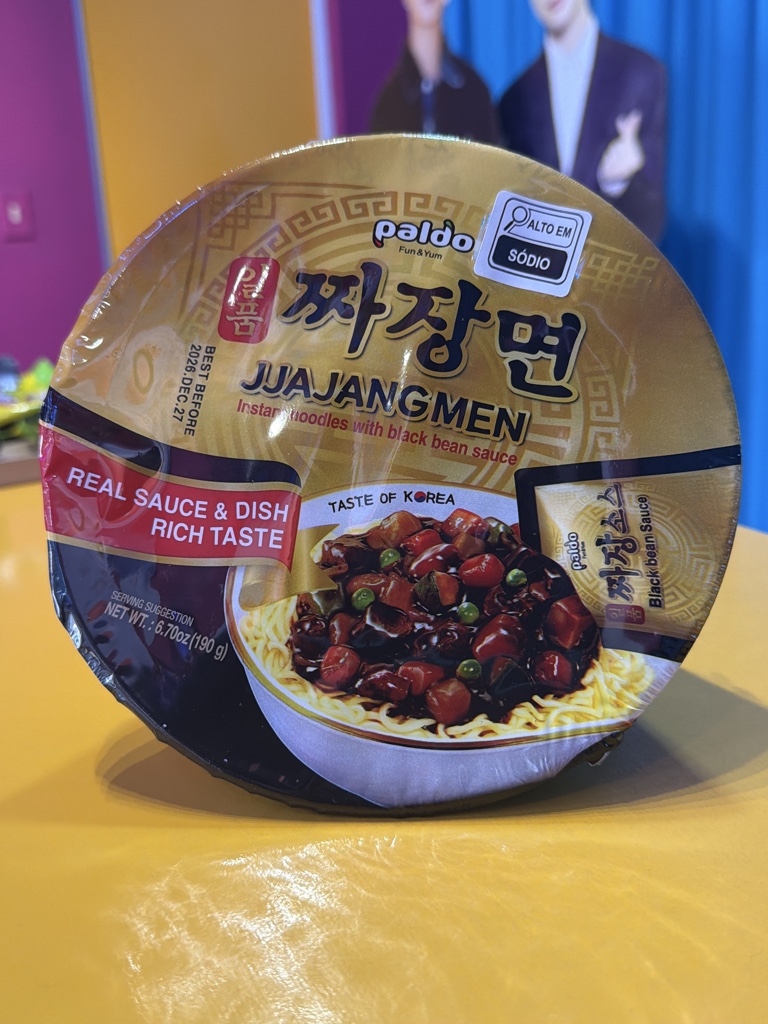 Jjajangmen tipo yakisoba sem pimenta