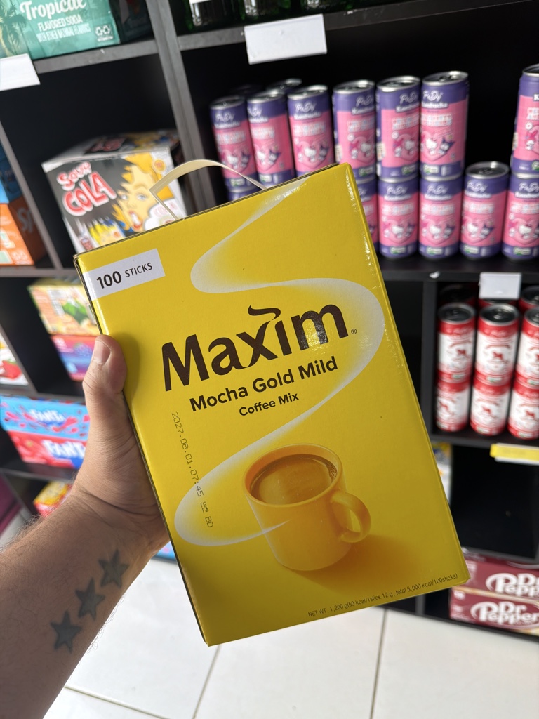 Maxim Mocha Gold Mild  caixa com 100 sachês