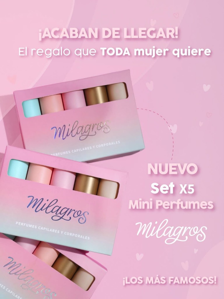 Set mini perfumes Milagros